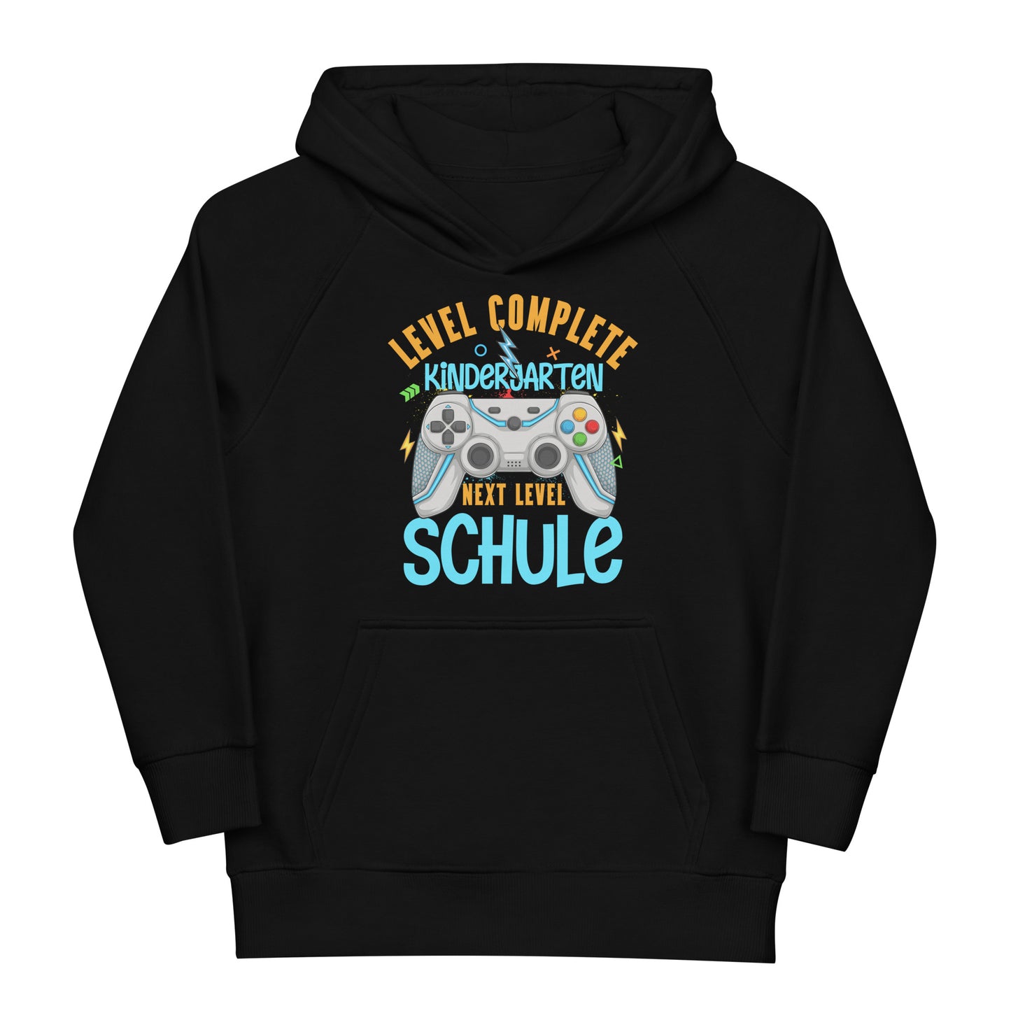Kindergarten, Level Complete! Next Level, Schule! Einschulung Hoodie