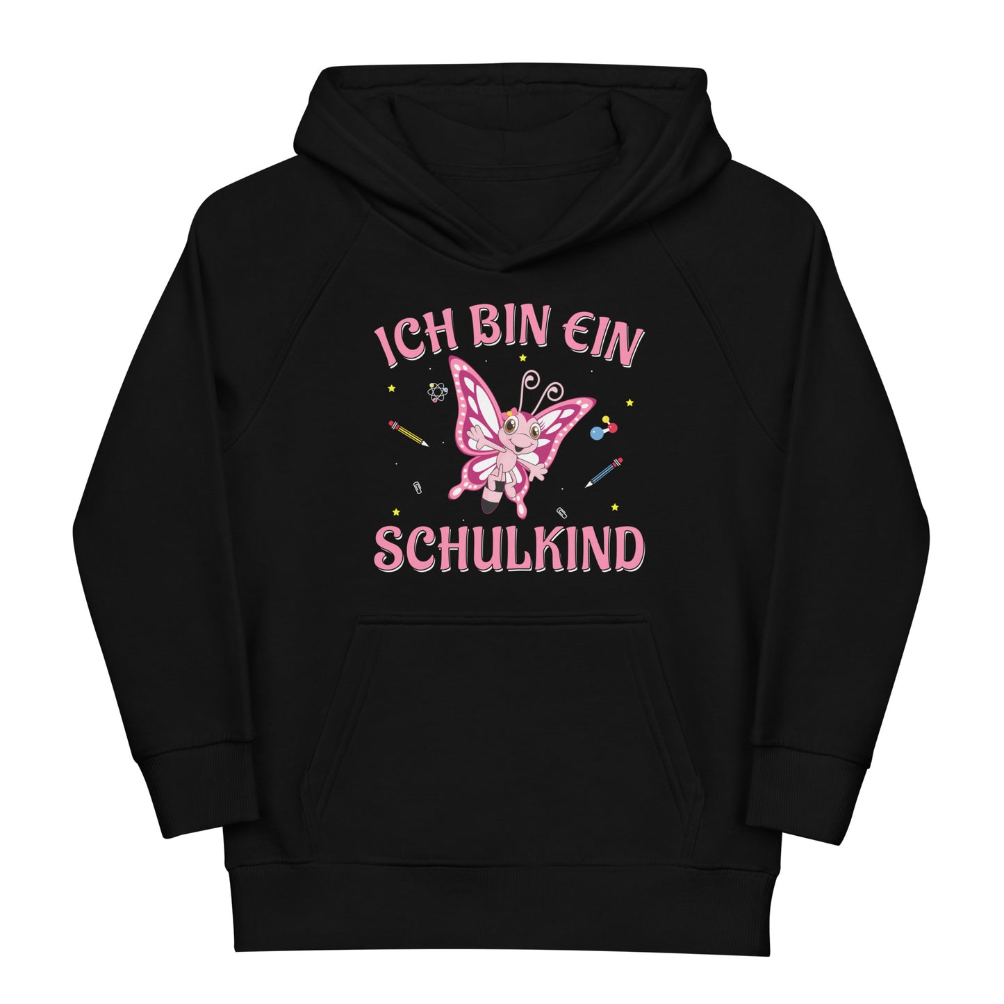 Ich bin ein Schulkind! Einschulung Hoodie | Kapuzenpullover
