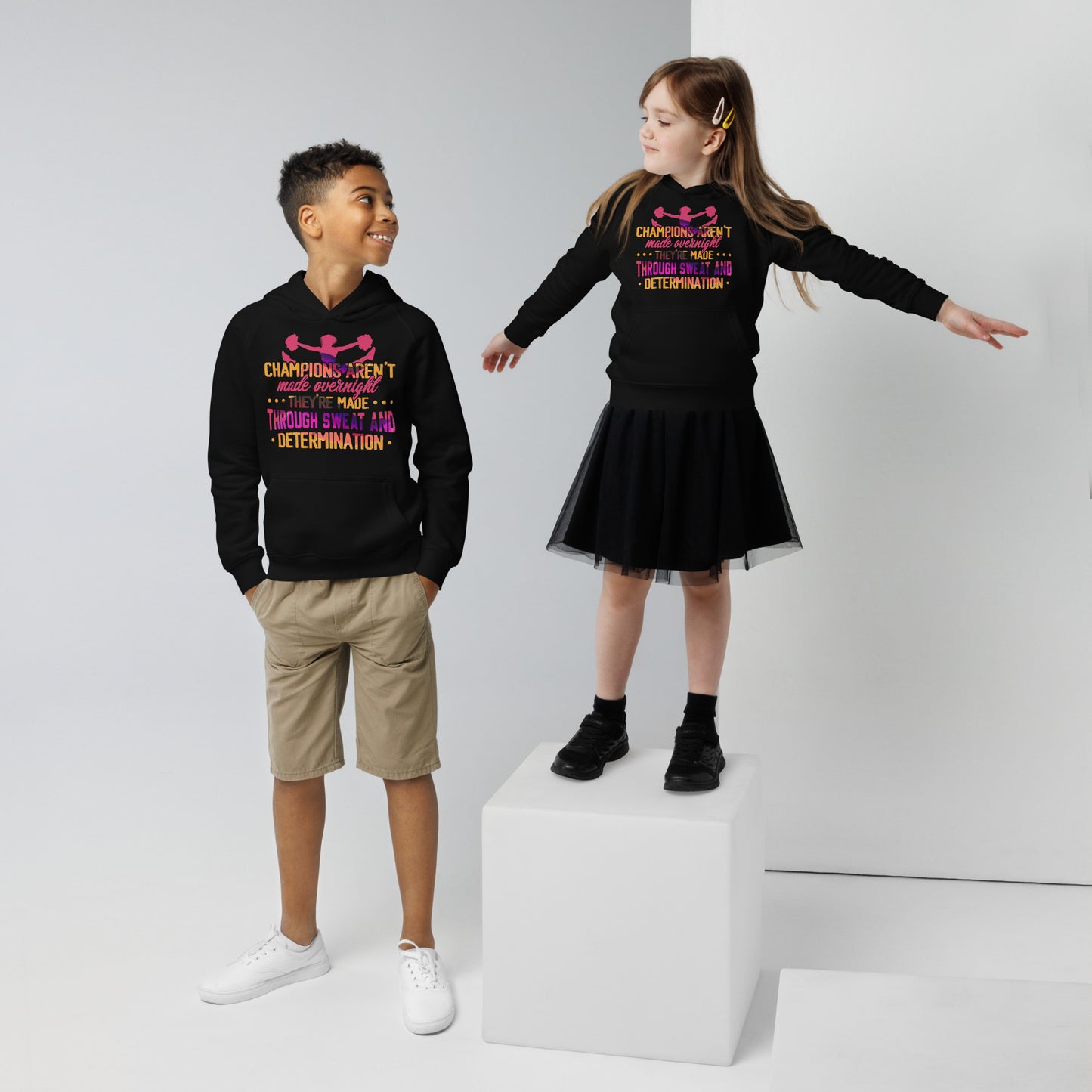 Champions overnight Hoodie – Für echte Cheerleading Fans