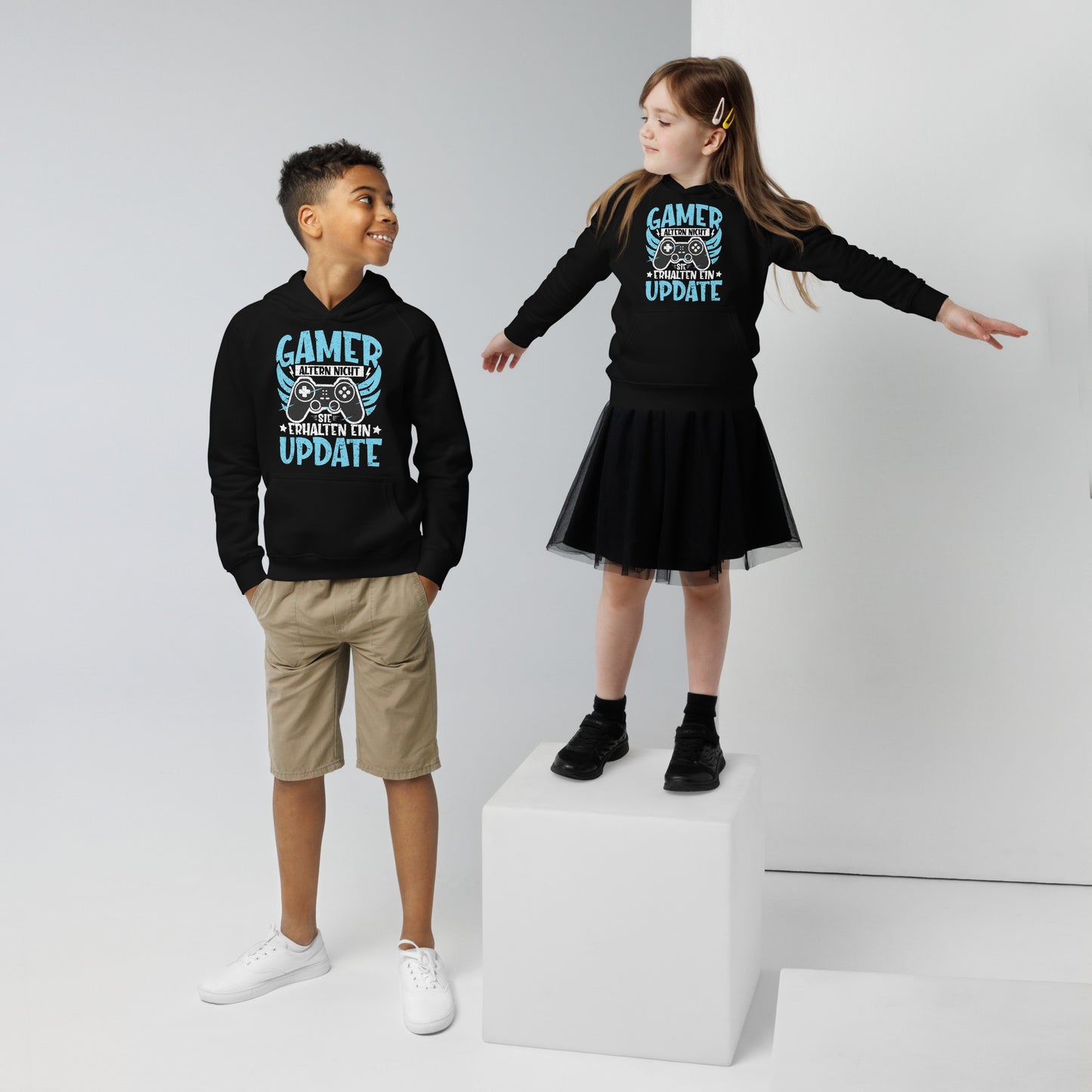Gaming-Lifestyle: Gamer altern nicht, sie erhalten ein Update! Hoodie