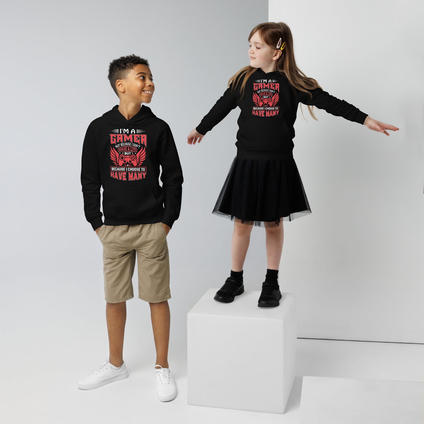 Gamer-Motto: I am a Gamer, and I have many Lifes! Hoodie