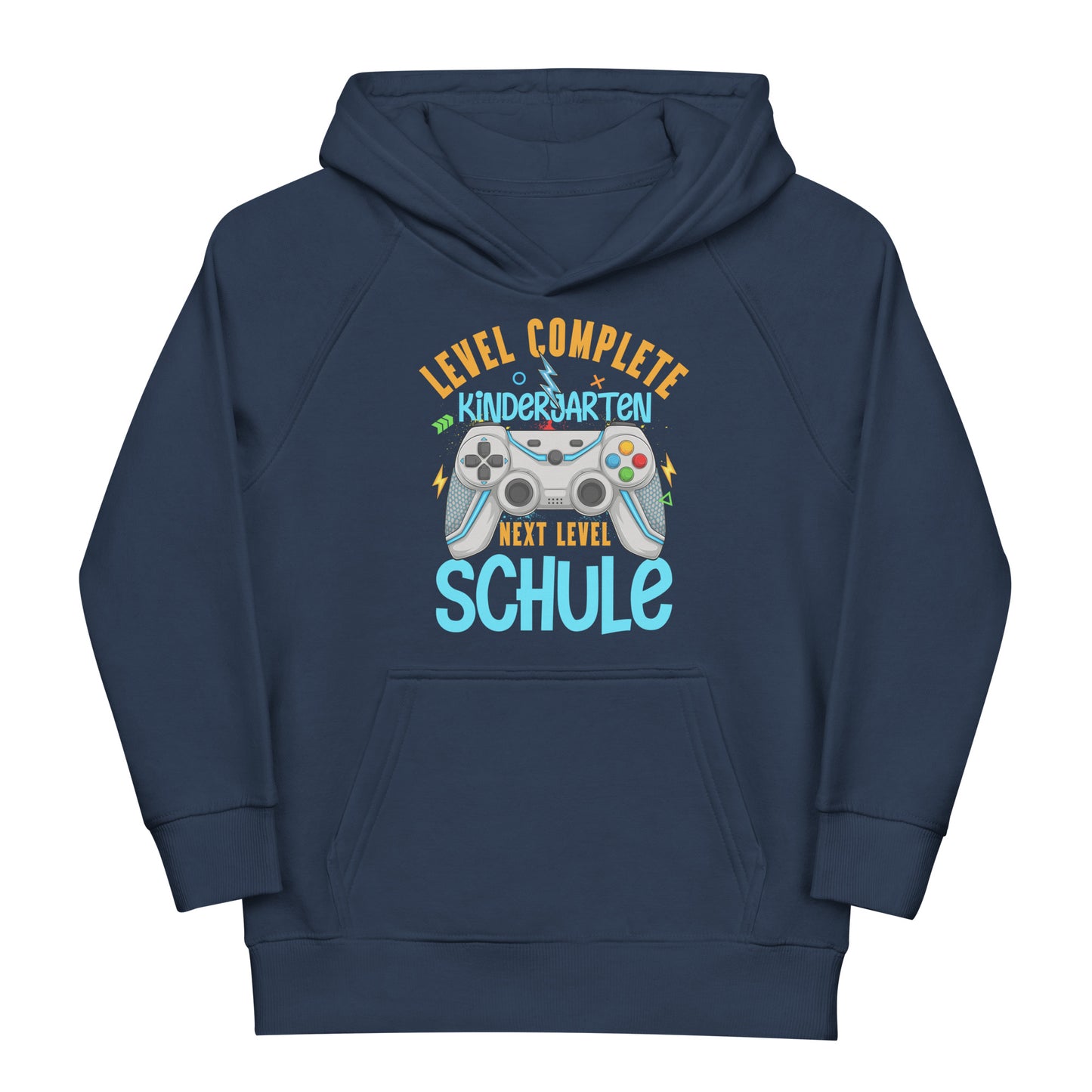 Kindergarten, Level Complete! Next Level, Schule! Einschulung Hoodie