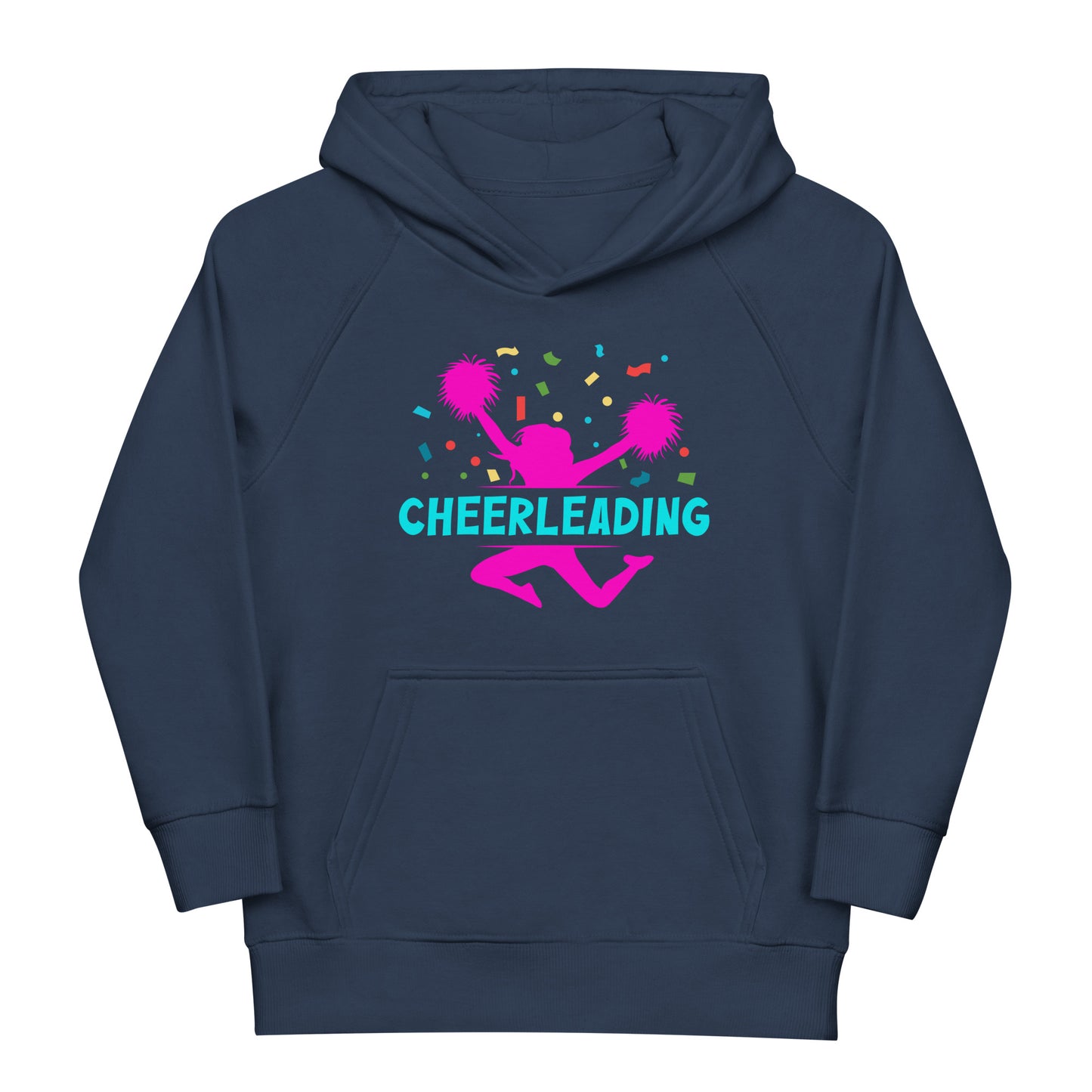 Cheerleading Pomms Hoodie - Spritziger Style für Cheerleader