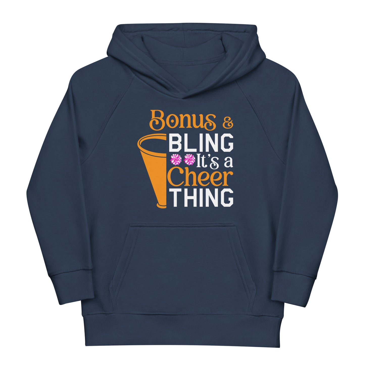Bonus and Bling Cheer Hoodie – Perfekter Kapuzenpullover für Cheerleader