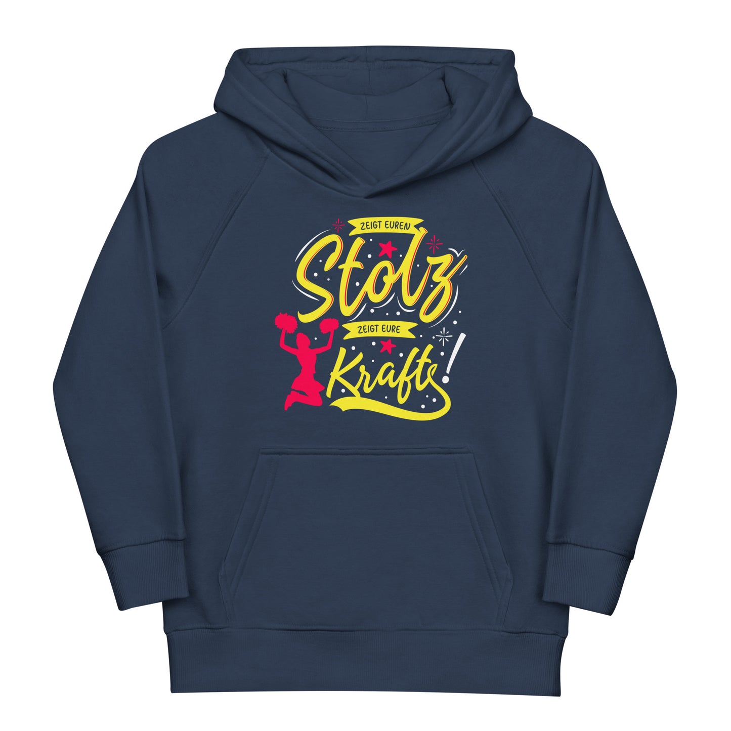 Zeigt euren STOLZ, zeigt eure KRAFT! Hoodie – Kraftvolles Statement im Cheerleading