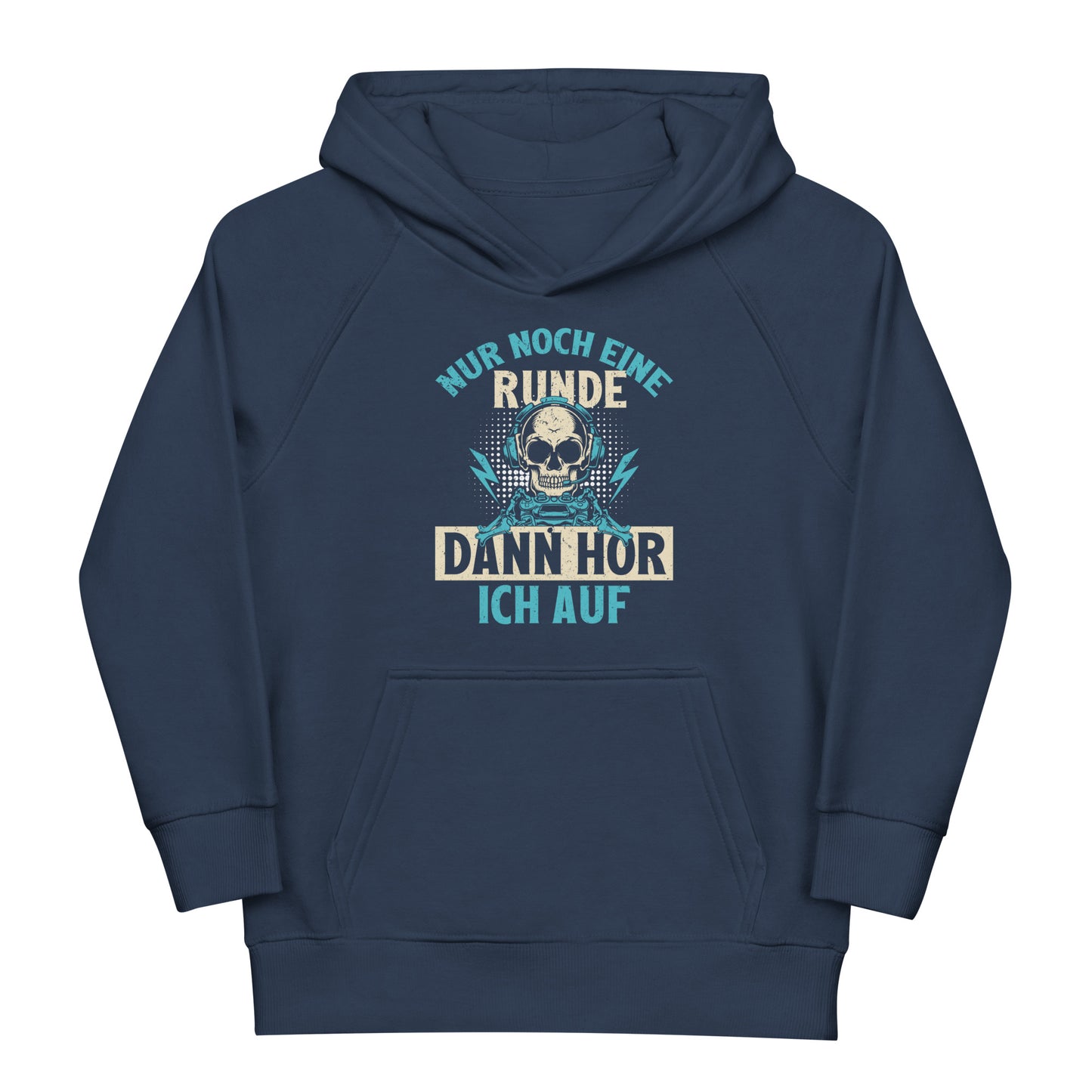 Gamer-Lebensmotto: Nur noch eine Runde, dann ist Schluss! Hoodie