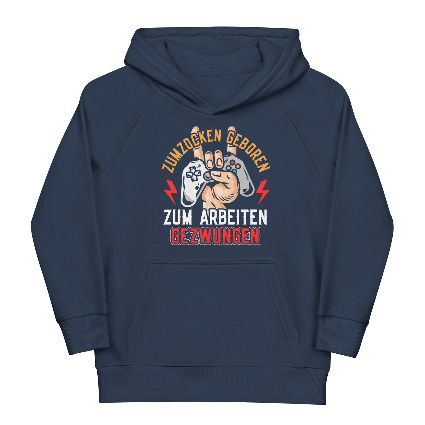 Geboren zum Zocken, gezwungen zum Arbeiten! Hoodie
