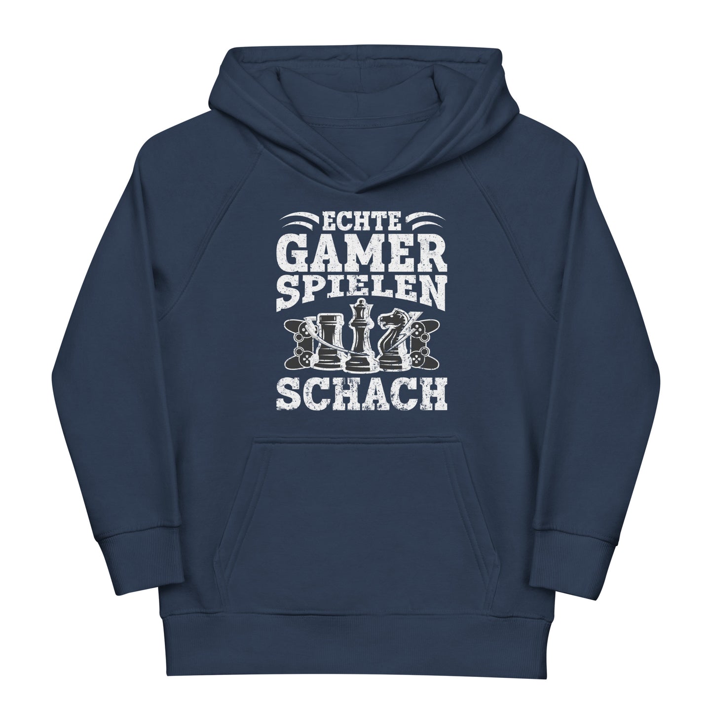 Gaming-Kunst: Echte Gamer spielen Schach! Hoodie