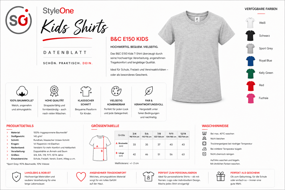 Kinder T-Shirt 'Santa's Favorite' | Lustiges Weihnachtsmotiv im coolen College-Look - StyleOne