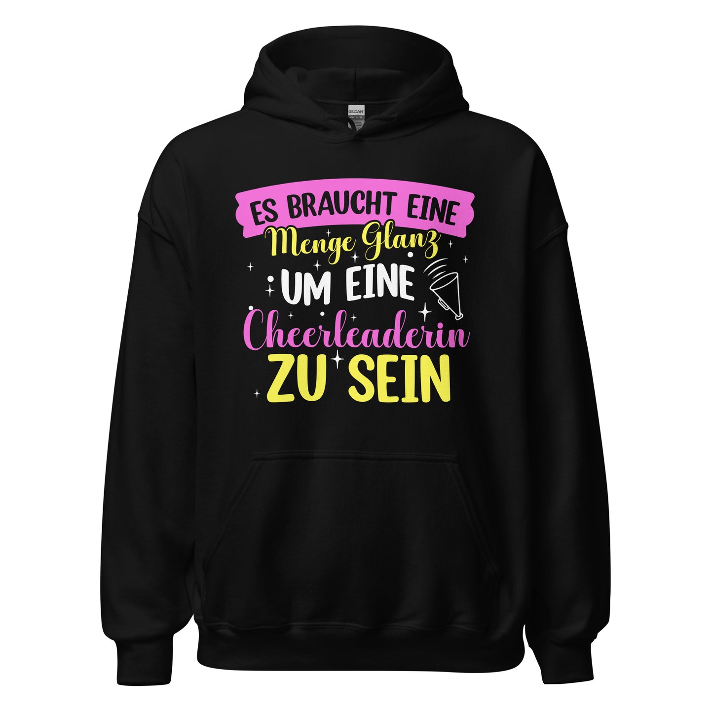 Glanzvolle Cheerleaderin Hoodie - Stylischer Kapuzenpullover für Cheer-Fans