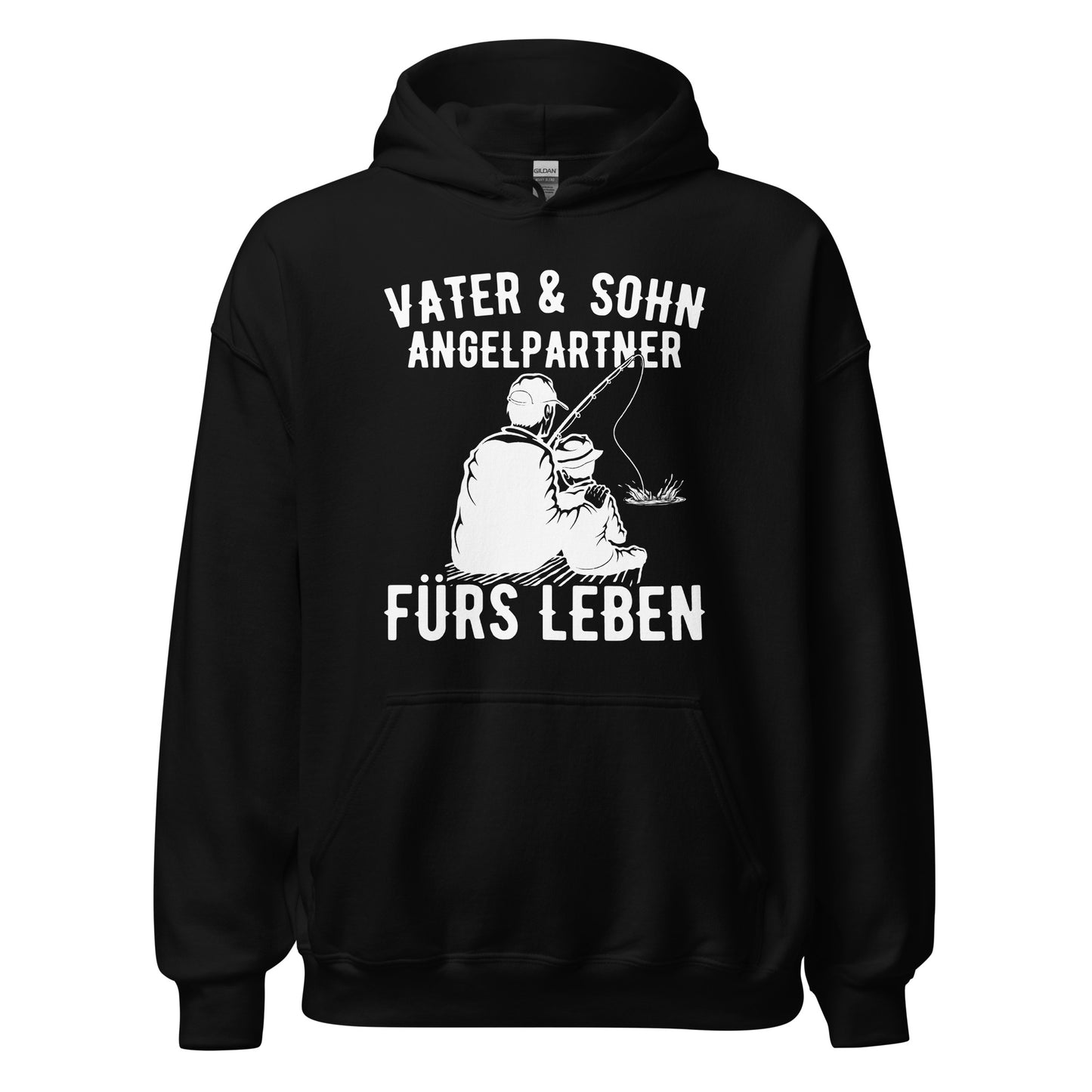 Vater und Sohn Hoodie - Angelpartner fürs Leben