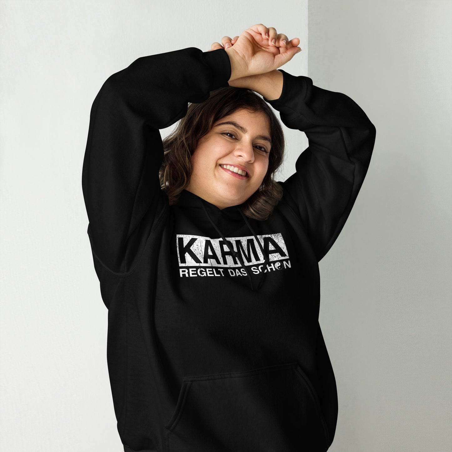 Karma regelt das schon Hoodie | Zeige dein Vertrauen!