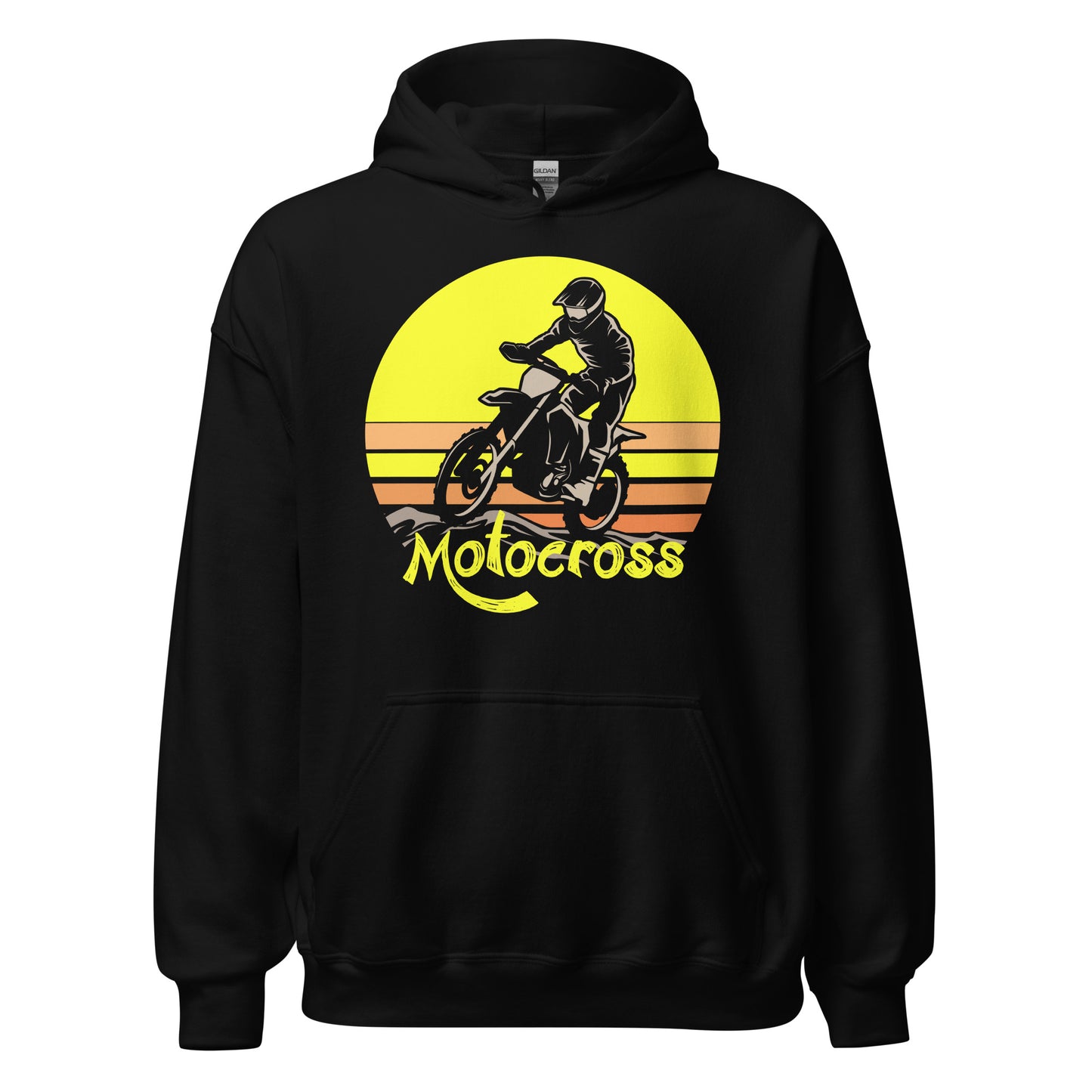 Motocross Retro Vintage Hoodie - Stilvoller Look für echte Fans