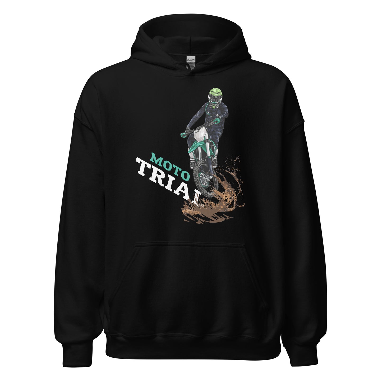 Moto Trial - Motocross Action Hoodie für wahre Offroad-Fans