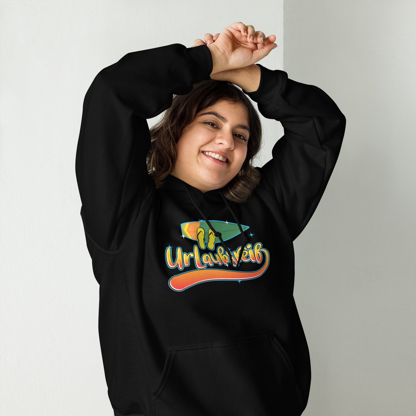 Stylischer Kapuzenpullover - UrLaubsreif! Sommerfeeling pur.