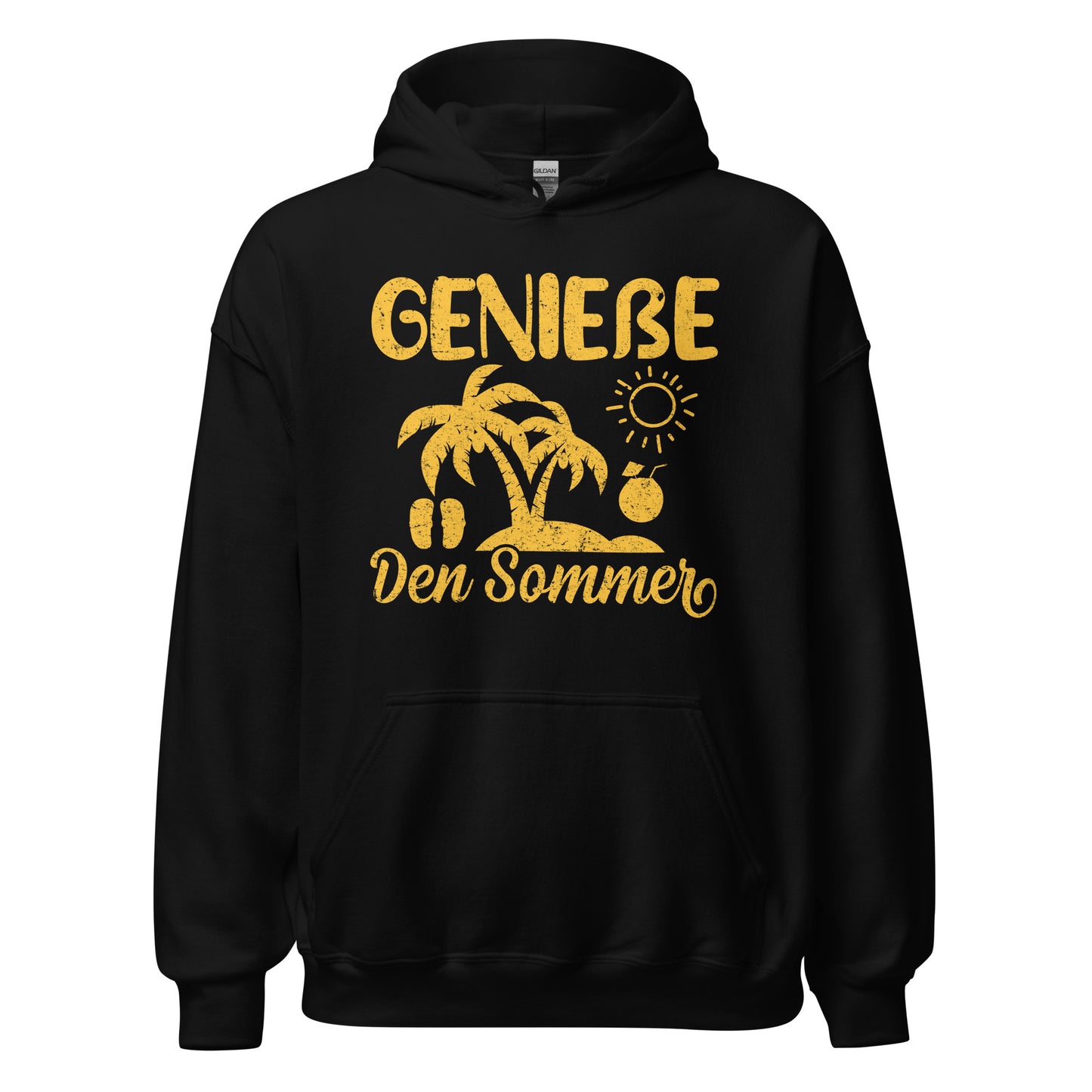 Genieße den Sommer Hoodie | Sommerliebe Kapuzenpullover