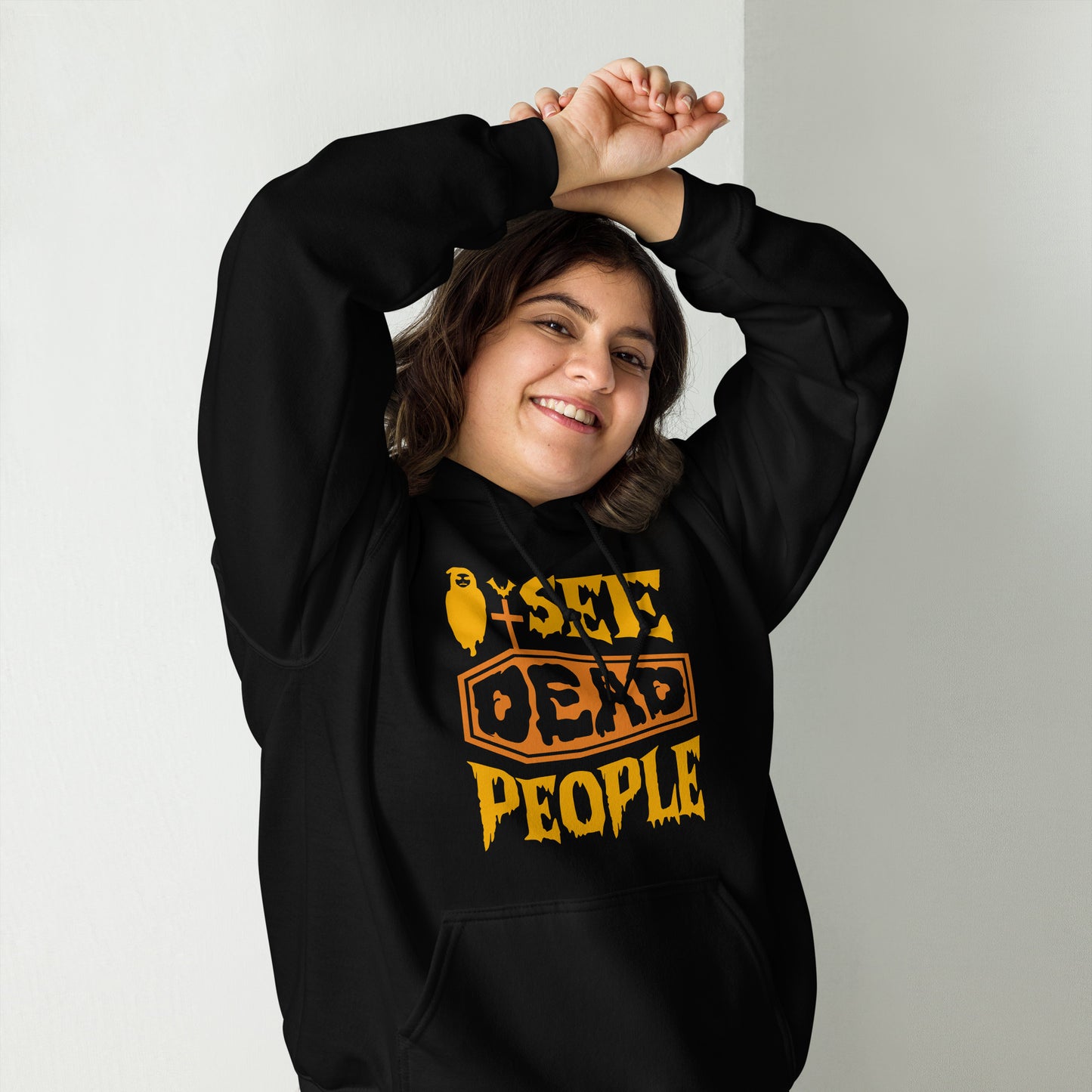 Halloween Hoodie: I see DEAD people! - Gruseliger Kapuzenpullover für Horrorfans