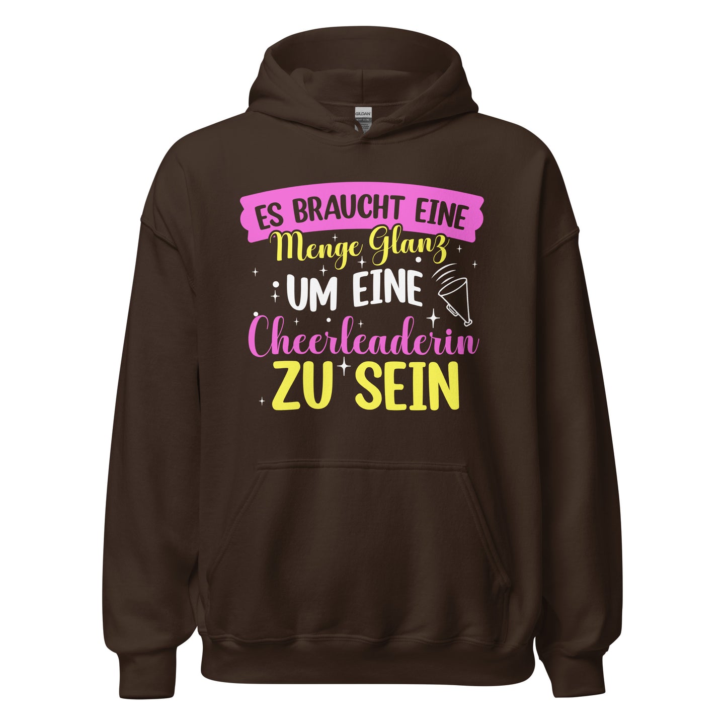 Glanzvolle Cheerleaderin Hoodie - Stylischer Kapuzenpullover für Cheer-Fans