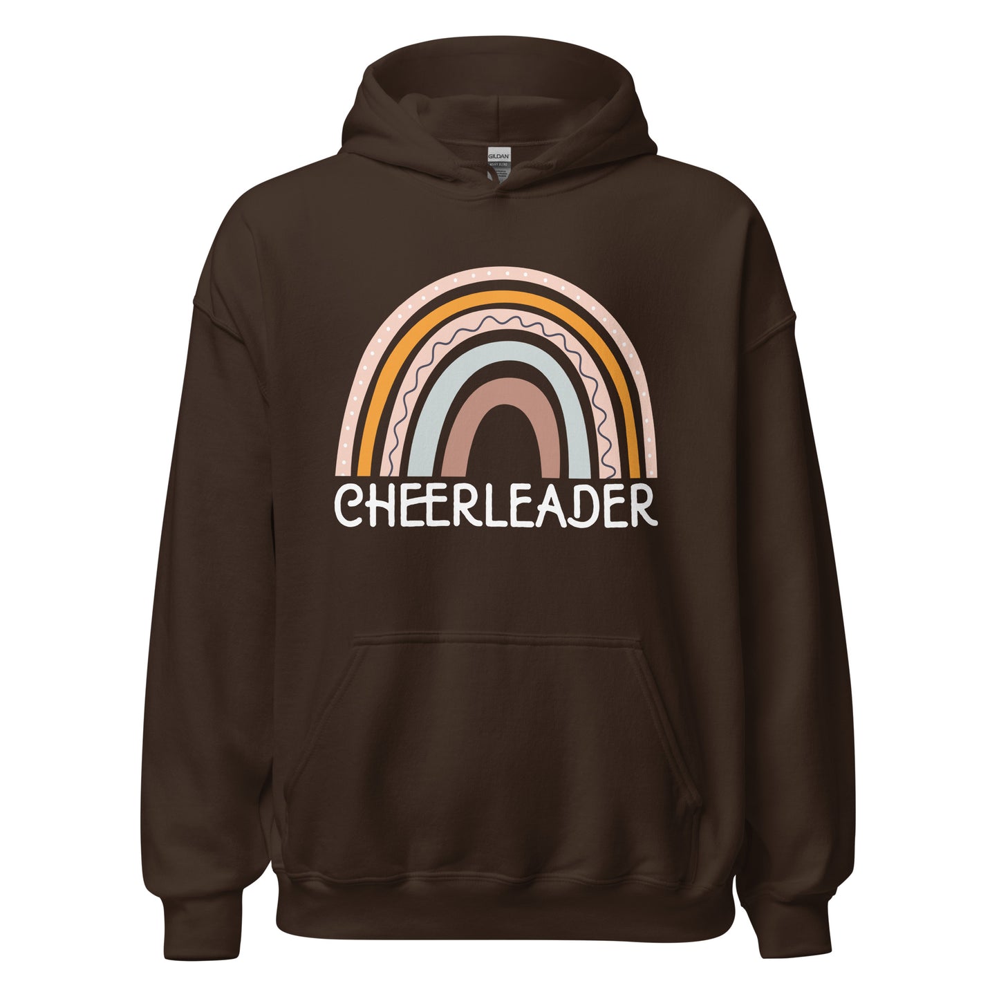 Cheerleader Rainbow Hoodie - Stylischer Kapuzenpullover