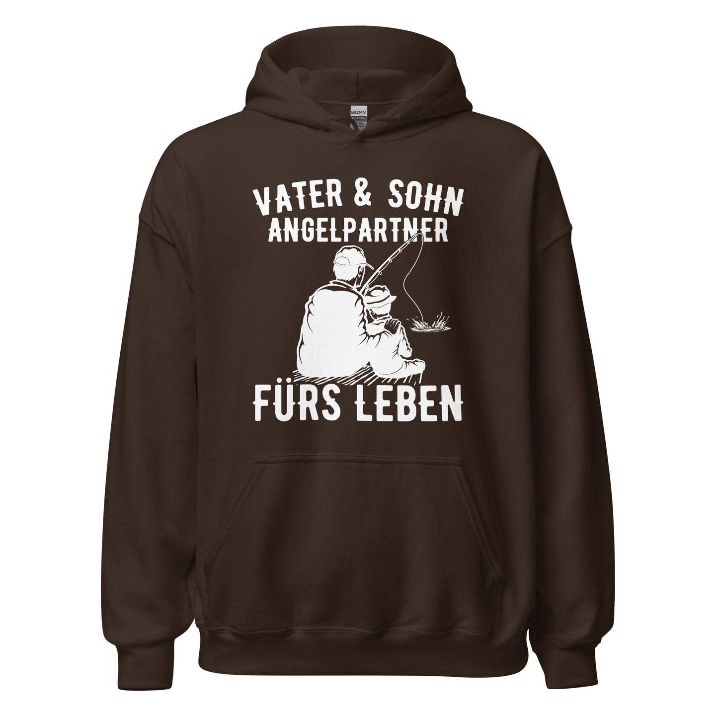 Vater und Sohn Hoodie - Angelpartner fürs Leben