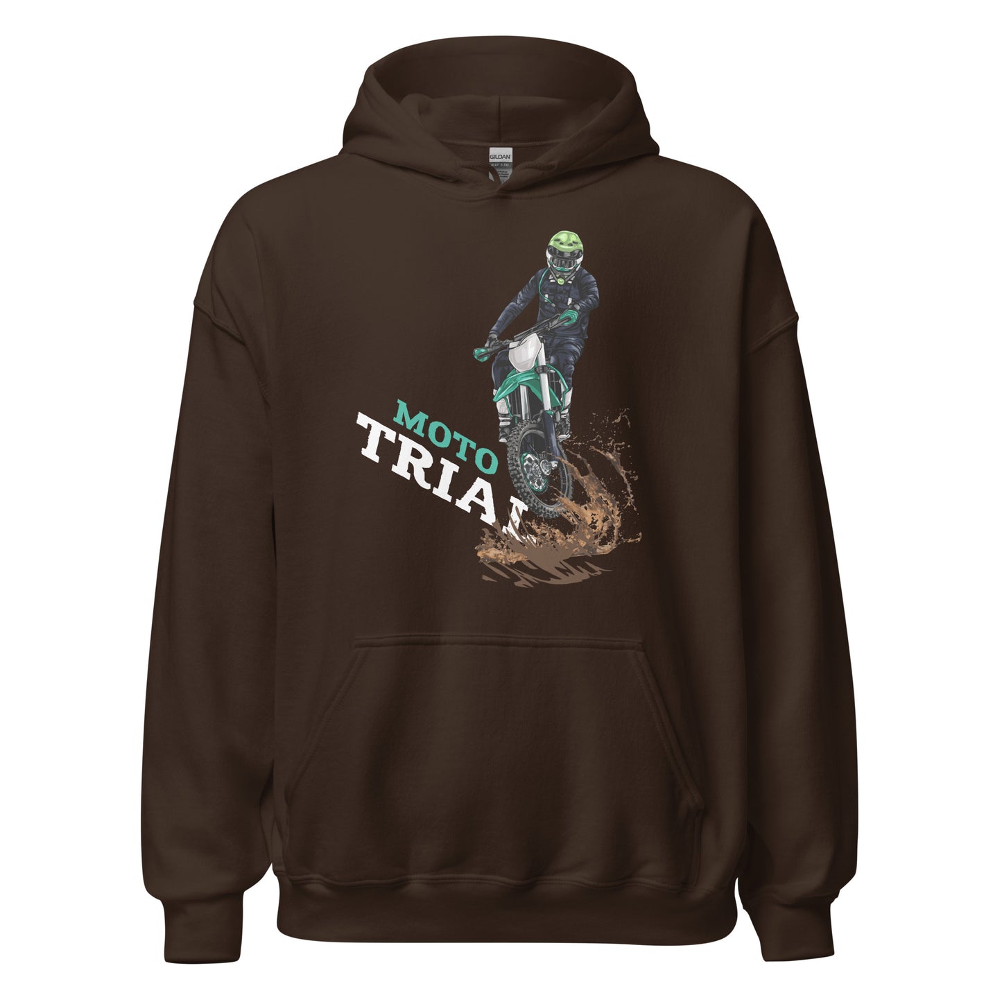 Moto Trial - Motocross Action Hoodie für wahre Offroad-Fans