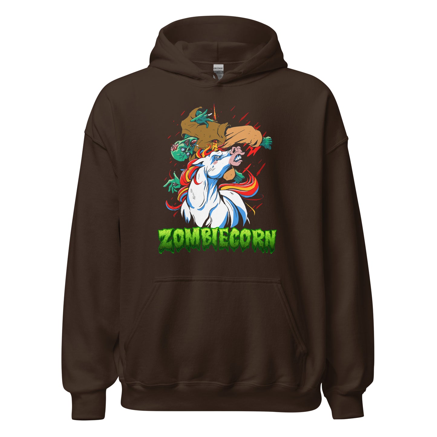 Zombiecorn - Lustiger Halloween-Pullover mit märchenhaftem Grusel