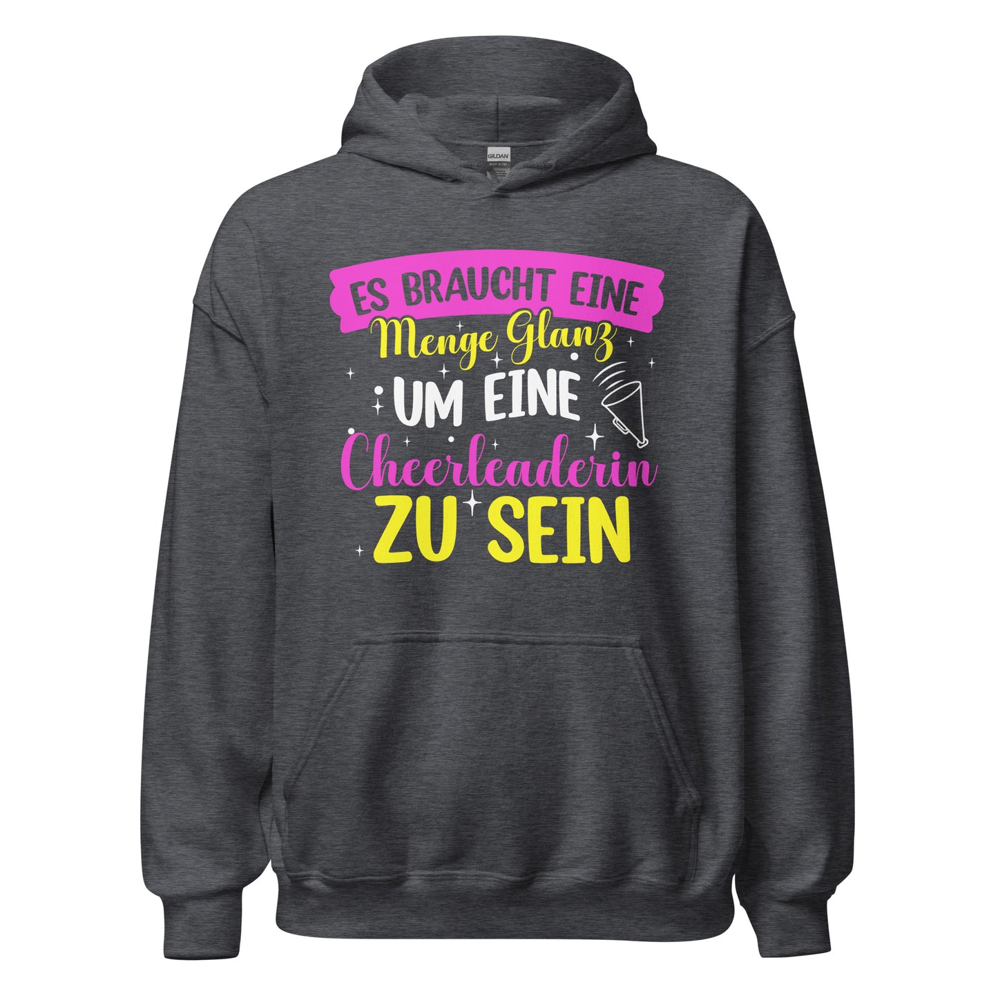 Glanzvolle Cheerleaderin Hoodie - Stylischer Kapuzenpullover für Cheer-Fans