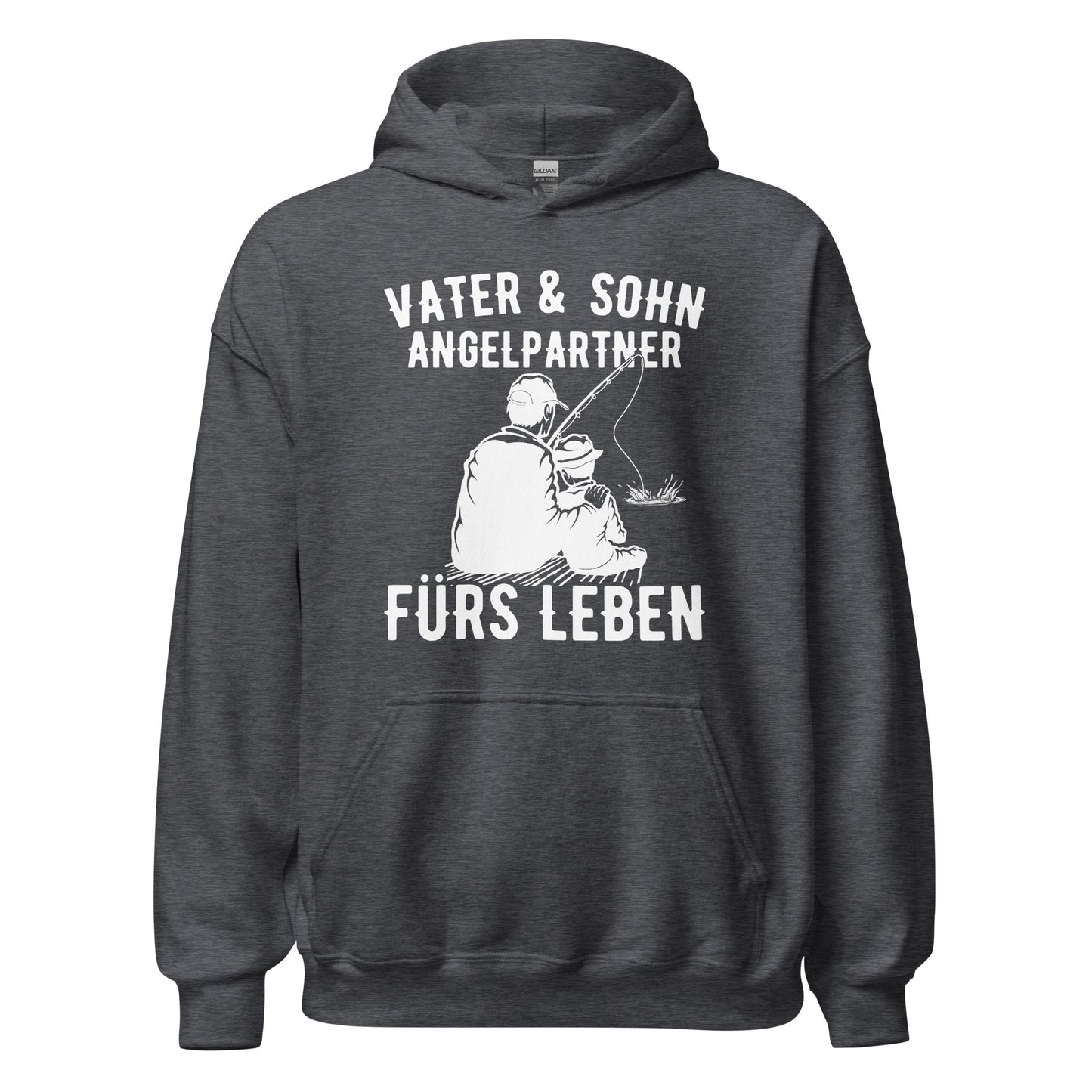 Vater und Sohn Hoodie - Angelpartner fürs Leben