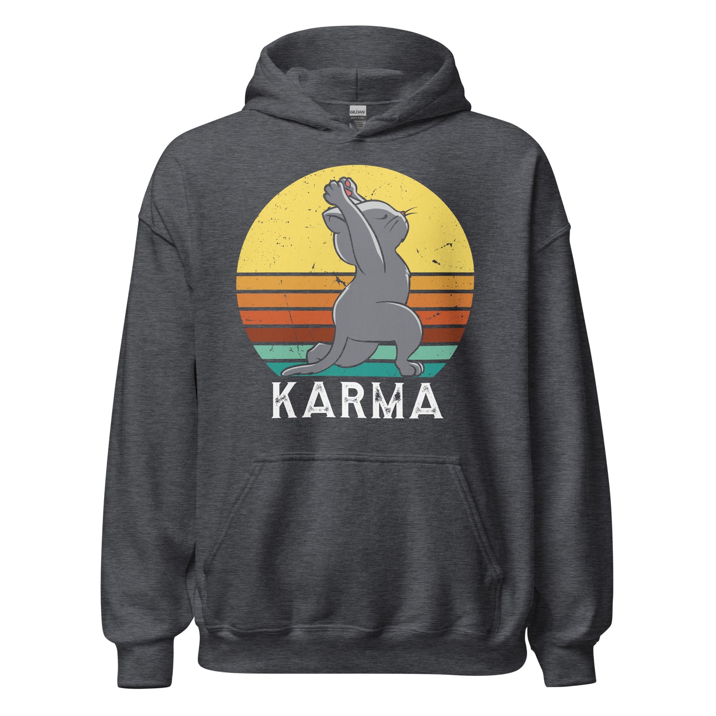 Karma Cat Hoodie - Stilvoll mit Karma!