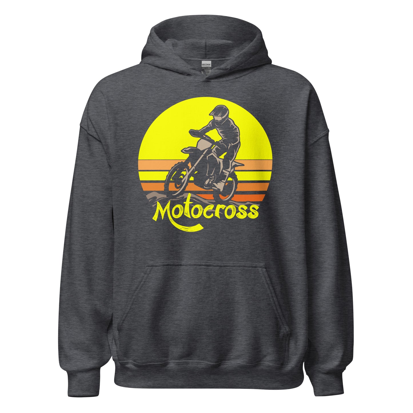 Motocross Retro Vintage Hoodie - Stilvoller Look für echte Fans