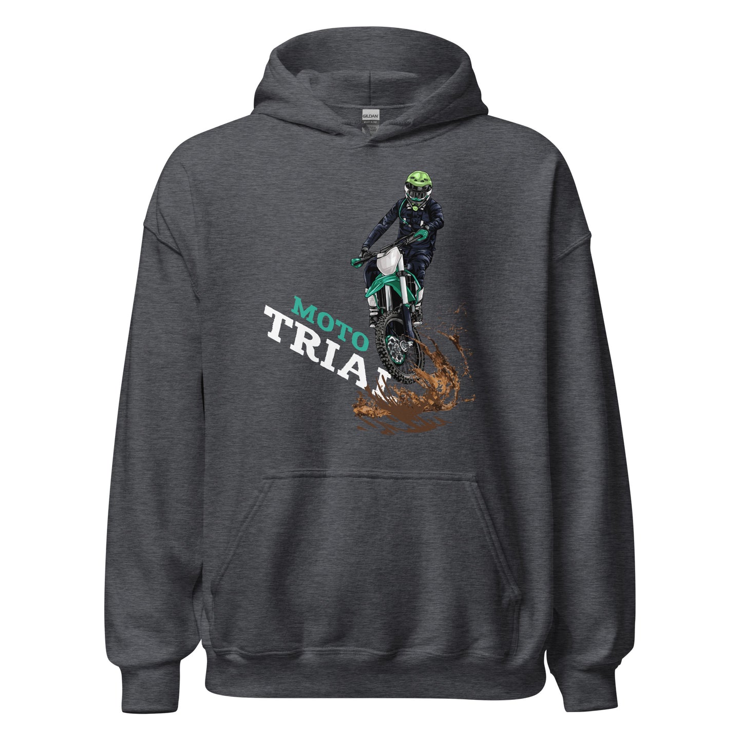 Moto Trial - Motocross Action Hoodie für wahre Offroad-Fans