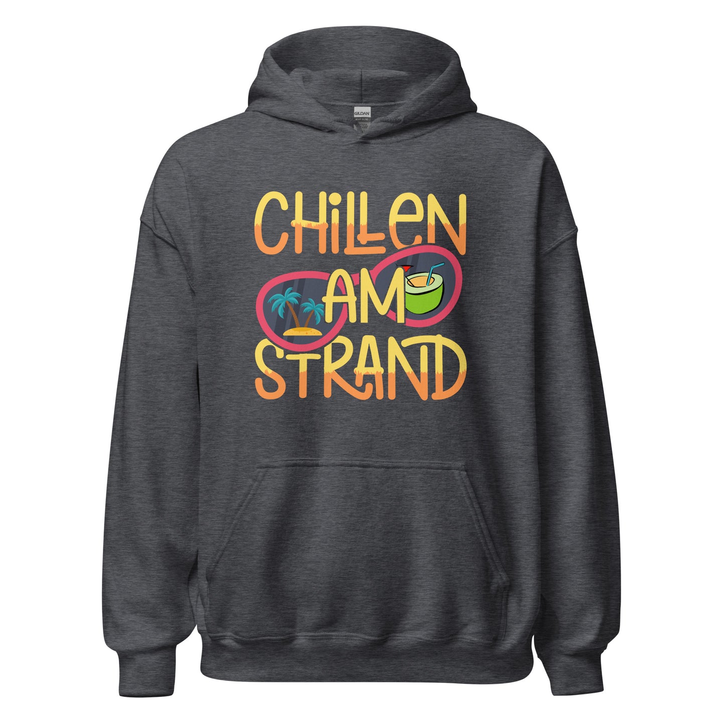 Sommerfeeling pur! Strand-Chill Kapuzenpullover