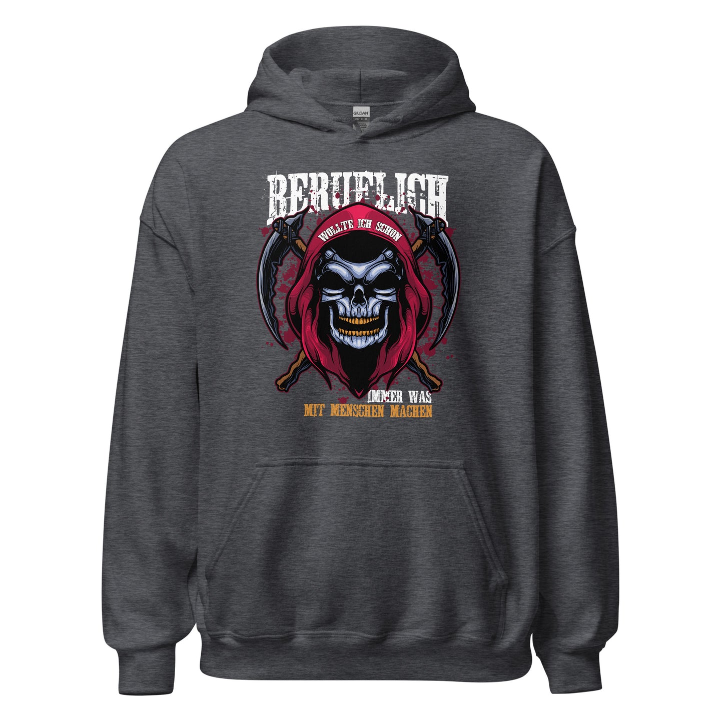 Beruflich was mit Menschen machen! Hoodie | Inspirierender Kapuzenpullover