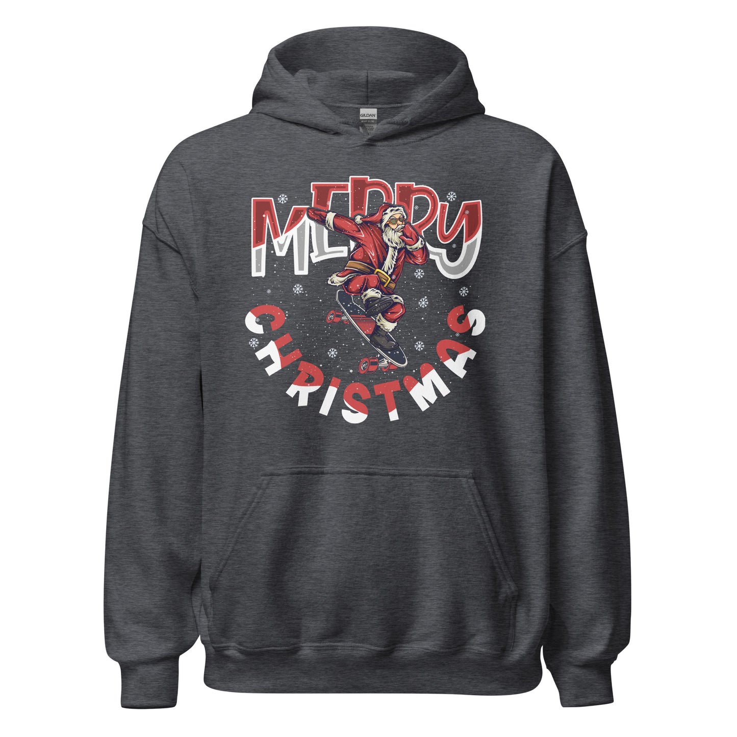 Merry Christmas Skater Hoodie: Einzigartiger Style für festliche Tage