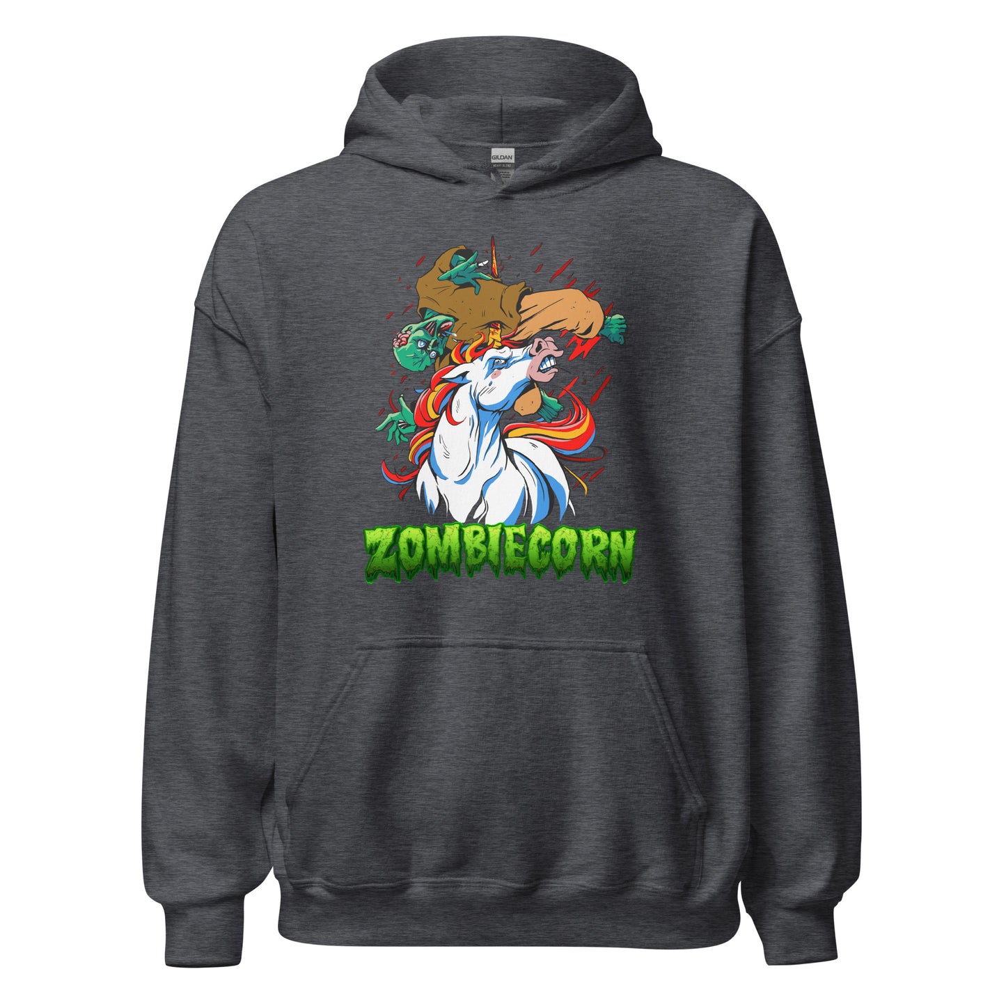 Zombiecorn - Lustiger Halloween-Pullover mit märchenhaftem Grusel