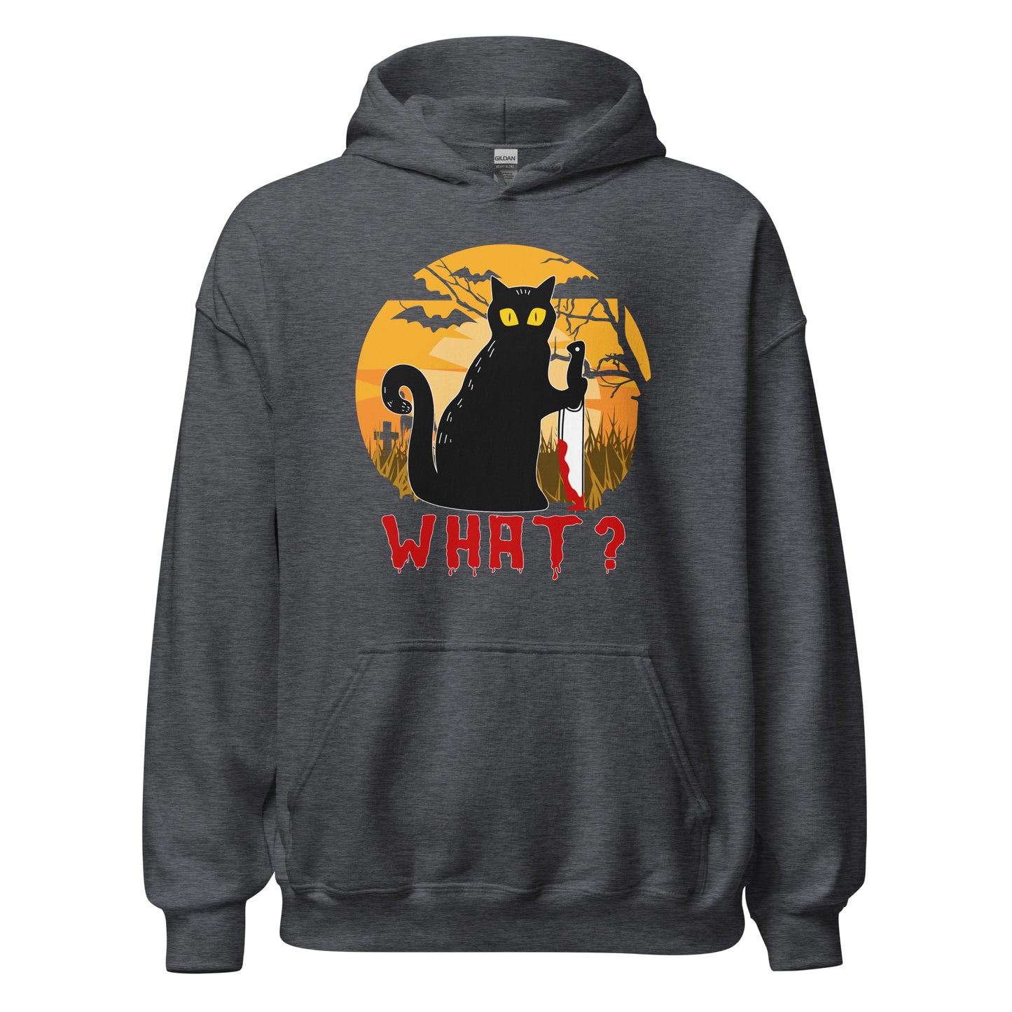 WHAT. Katzen Horror Halloween - Gruselpullover mit Kultfaktor