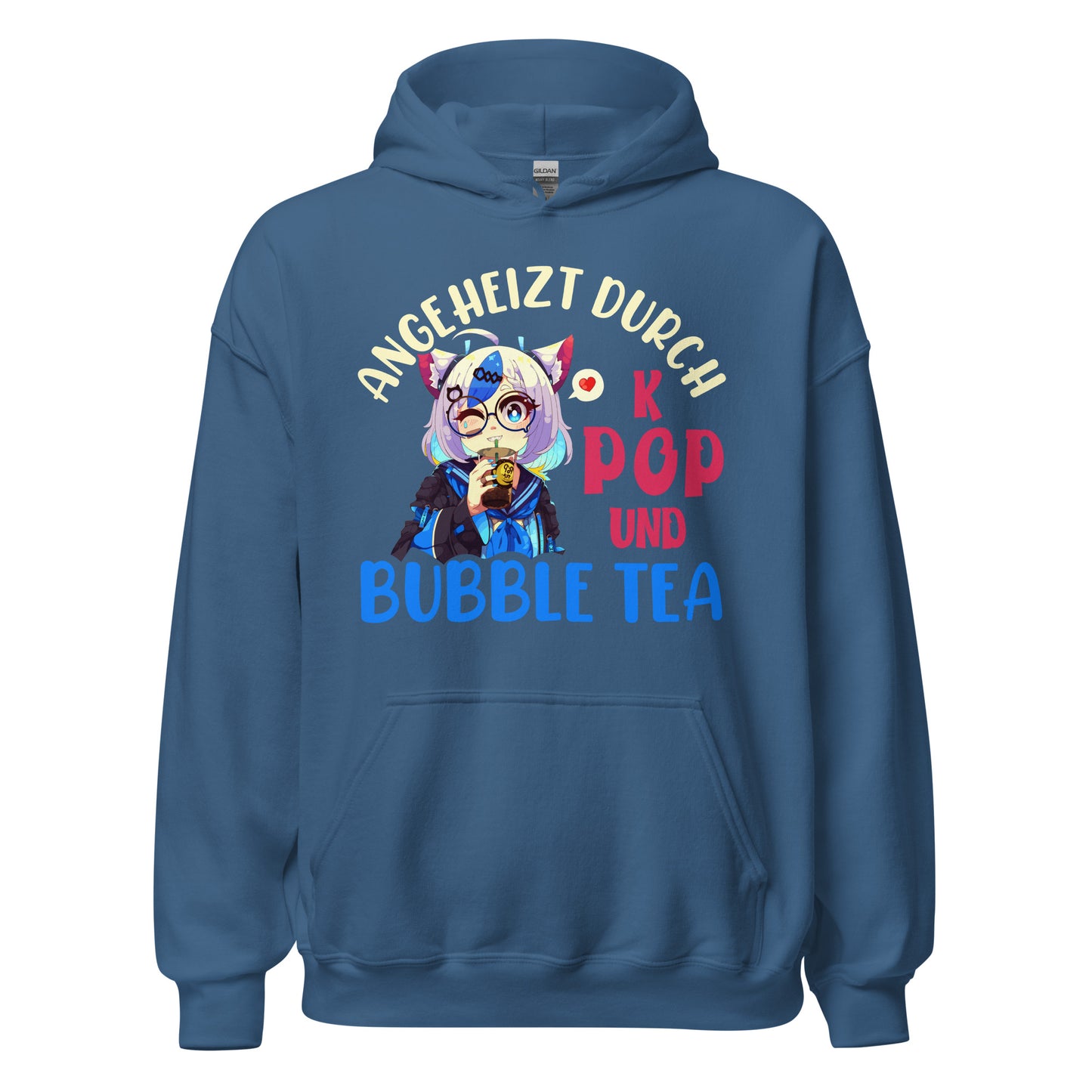Anime, angeheizt durch K Pop und Bubble Tea! Hoodie | Stylischer Kapuzenpullover für Anime-Fans