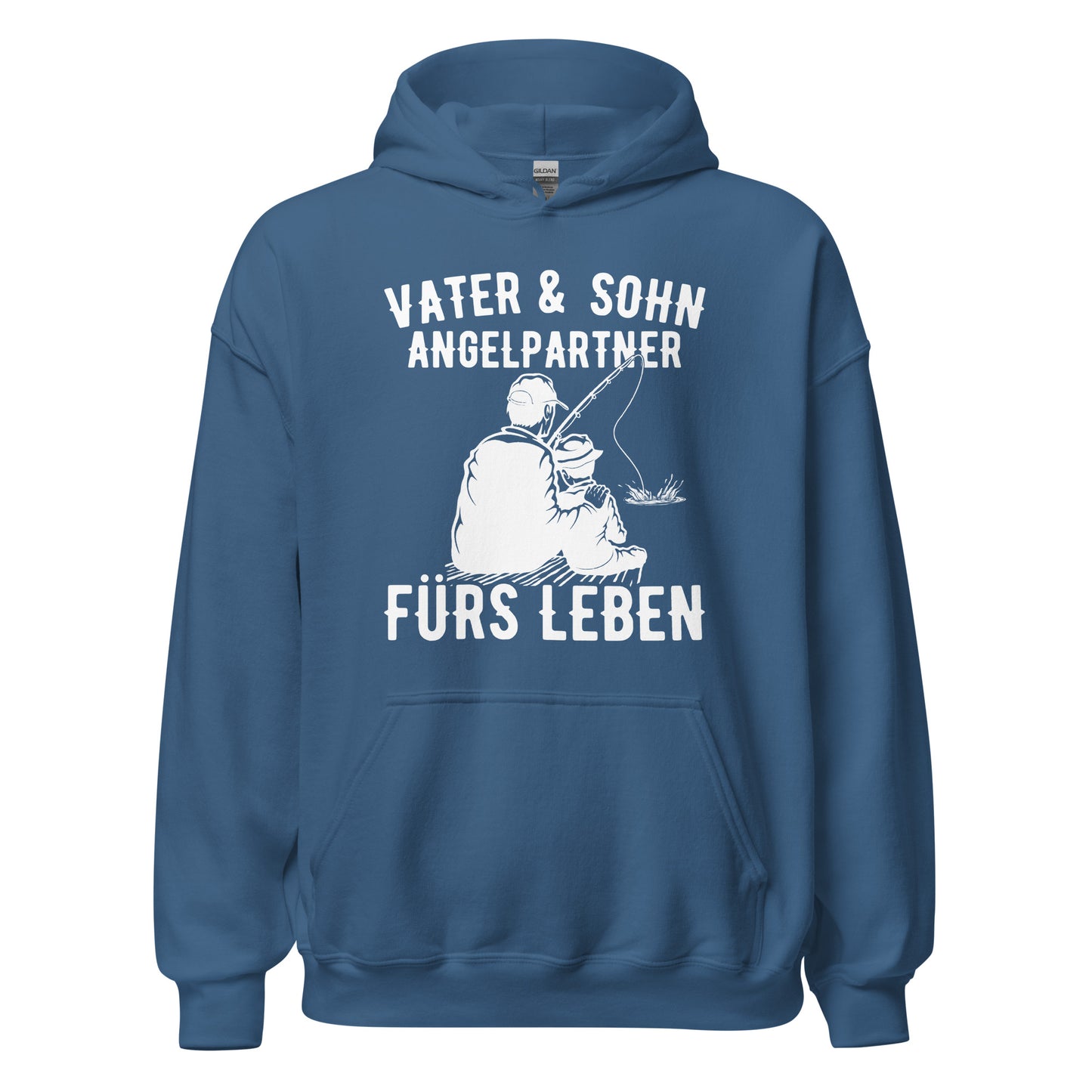 Vater und Sohn Hoodie - Angelpartner fürs Leben
