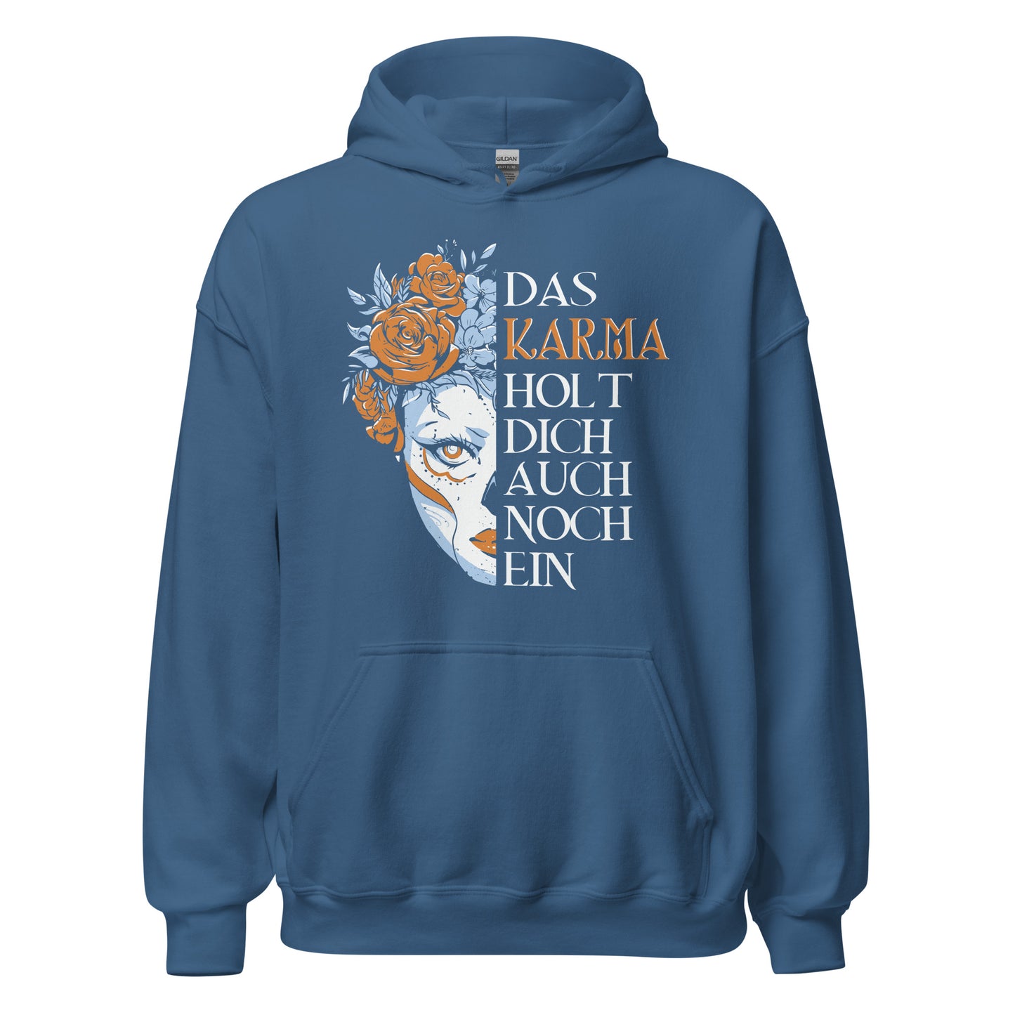 Das Karma holt dich ein!" - Trendiger Kapuzenpullover
