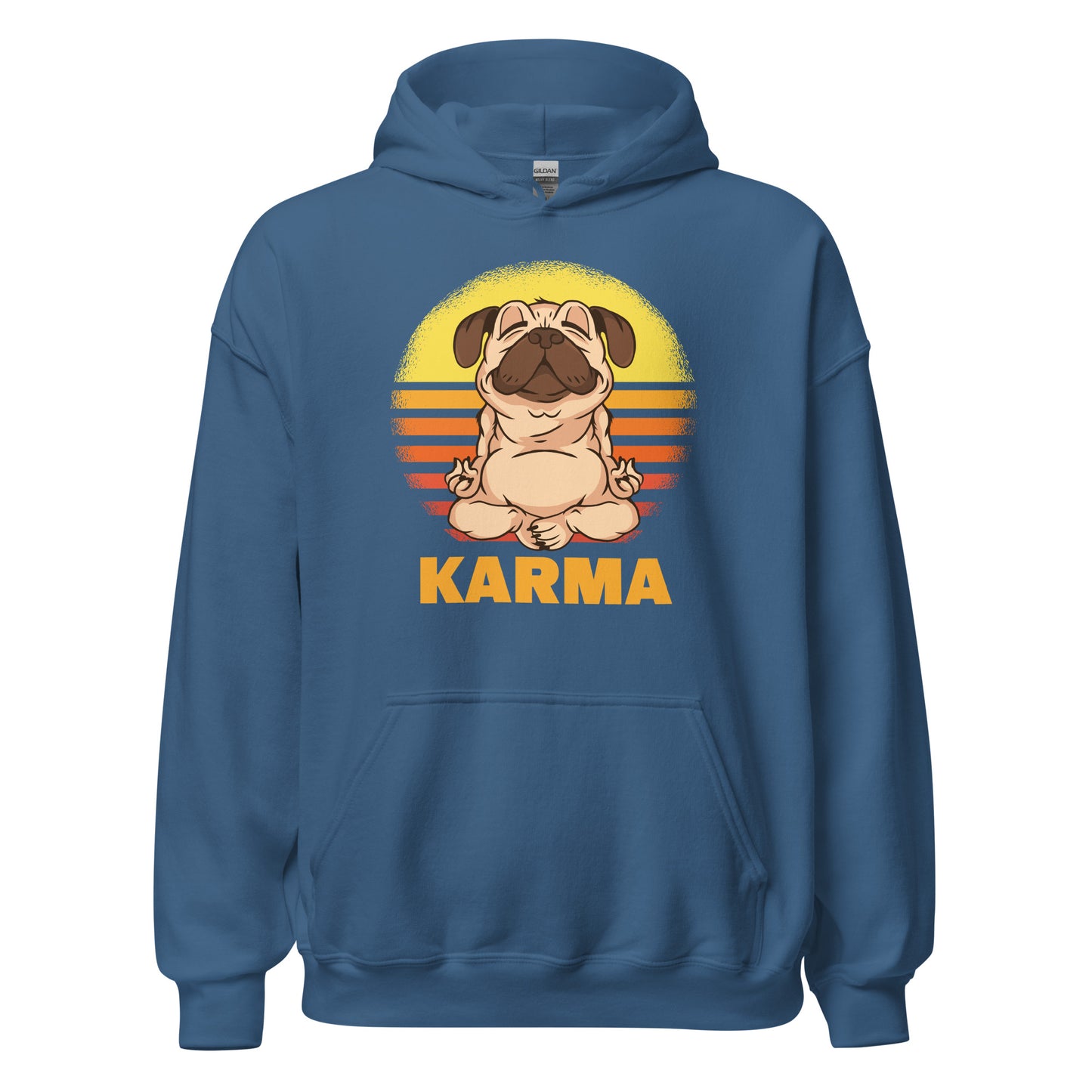 Karma Mops Hoodie | Stilvoll und karmisch inspiriert