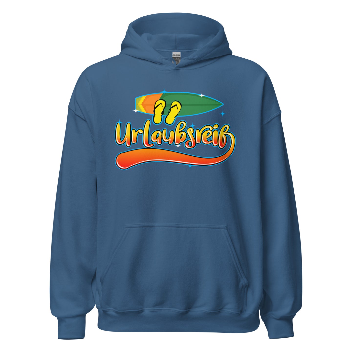 Stylischer Kapuzenpullover - UrLaubsreif! Sommerfeeling pur.