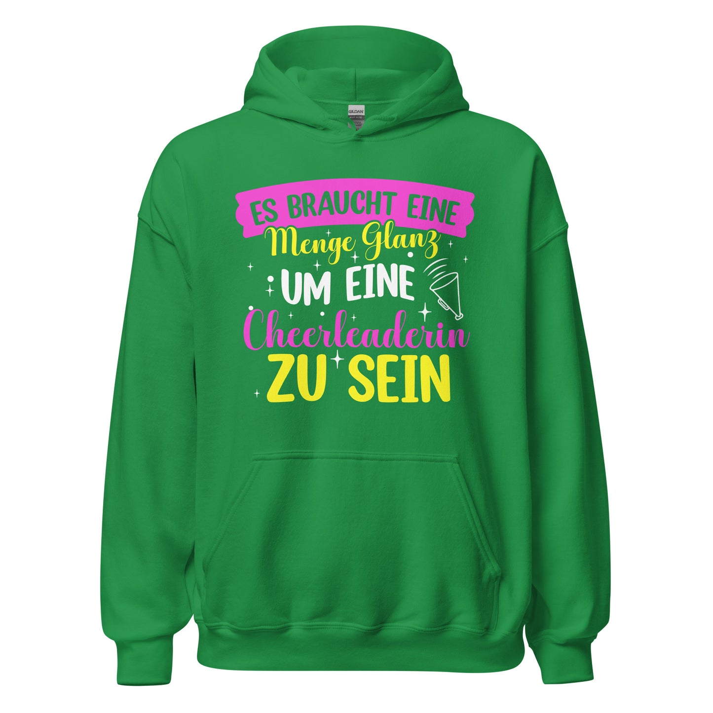 Glanzvolle Cheerleaderin Hoodie - Stylischer Kapuzenpullover für Cheer-Fans