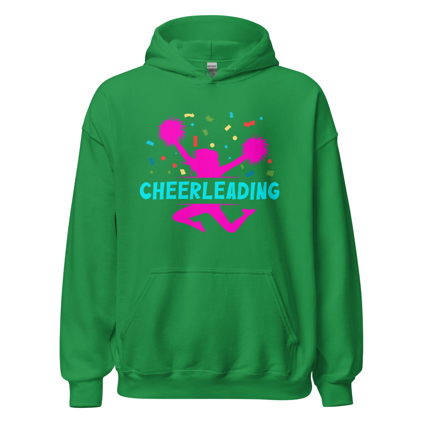 Cheerleading Pomms Hoodie - Stylischer Kapuzenpullover für Cheer-Fans