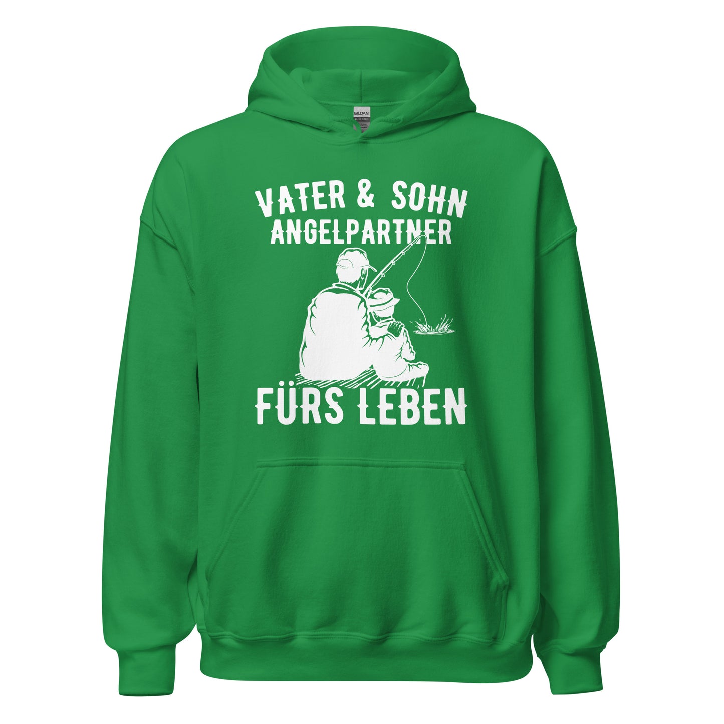 Vater und Sohn Hoodie - Angelpartner fürs Leben