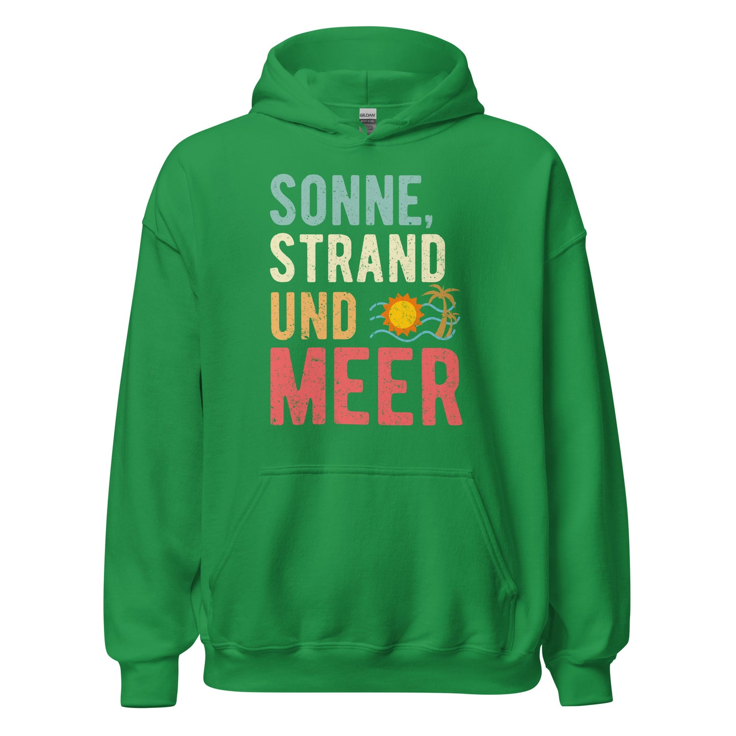 Gemütlicher Hoodie - Sonne, Strand, MEER!