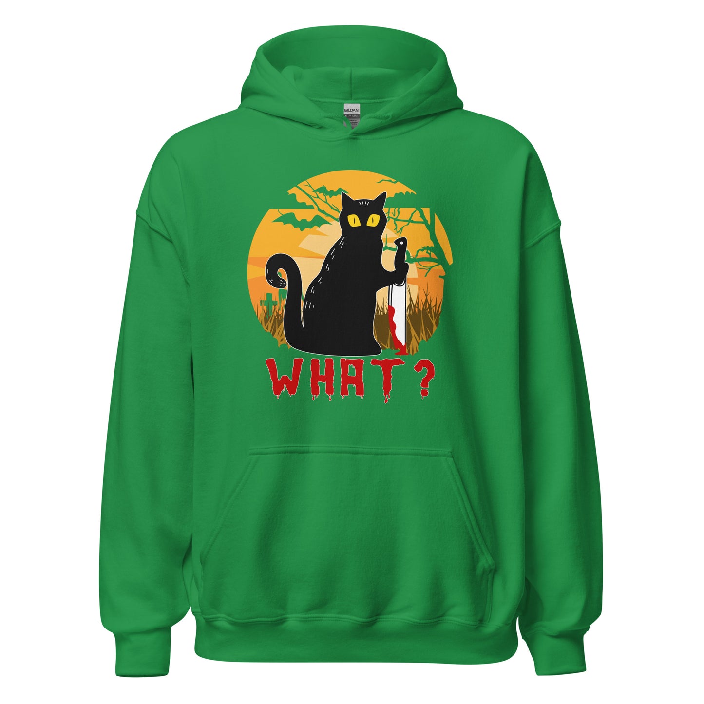 WHAT. Katzen Horror Halloween - Gruselpullover mit Kultfaktor