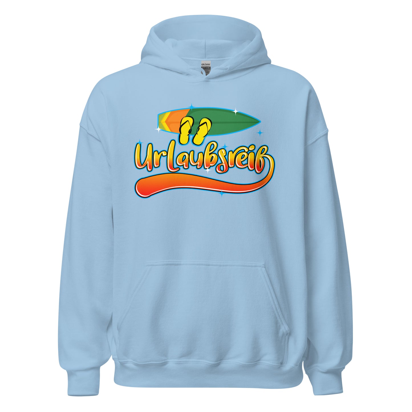 Stylischer Kapuzenpullover - UrLaubsreif! Sommerfeeling pur.