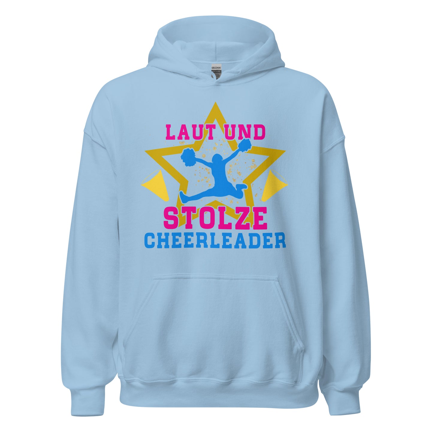 Hoodie mit Statement: Laut und STOLZE Cheerleader Power