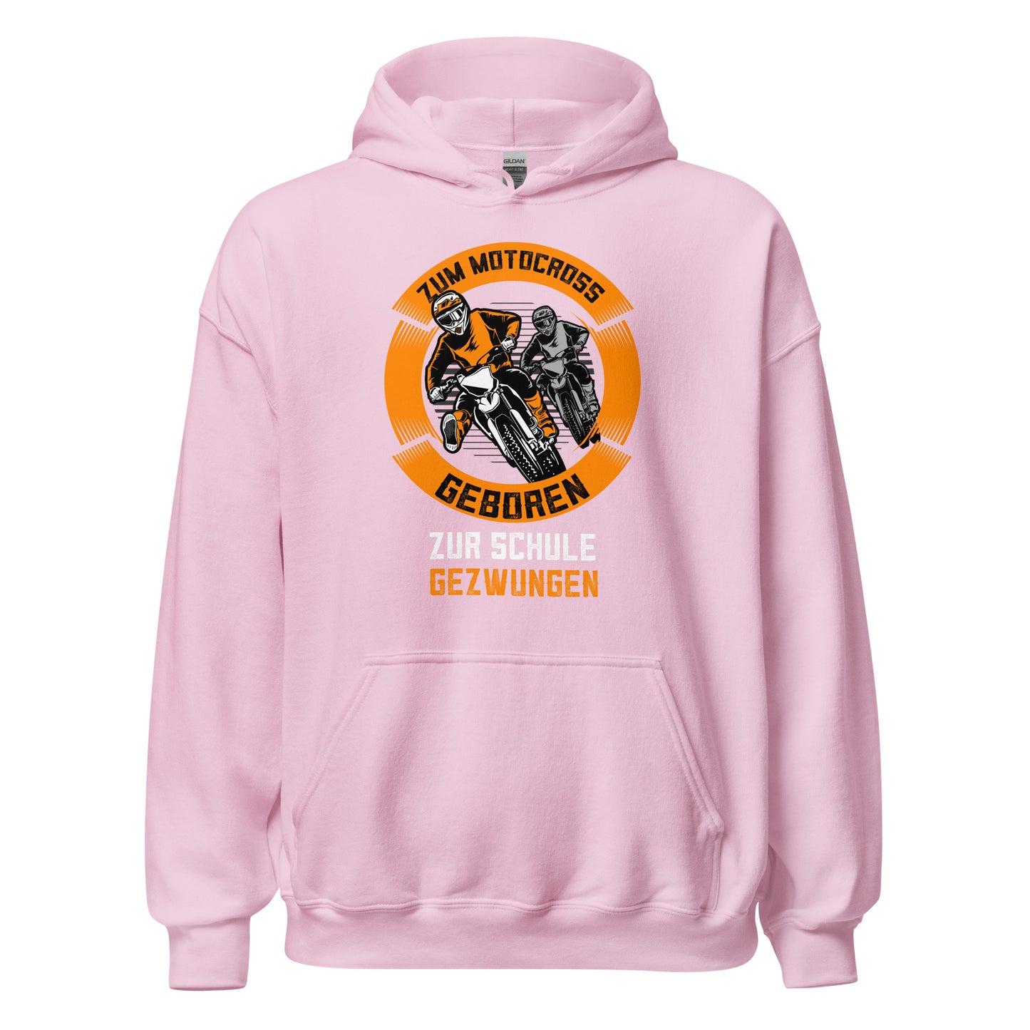 Motocross Hoodie - Geboren für Motocross, zur Schule gezwungen!