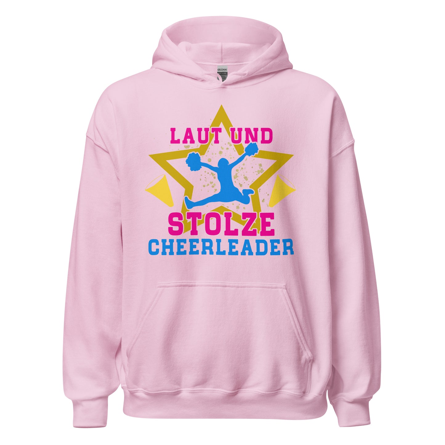 Hoodie mit Statement: Laut und STOLZE Cheerleader Power
